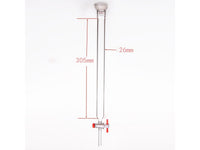 MSE PRO Ball Grinding Mouth Chromatography Column, φ26mm, Effective Length: 305mm, 2mm Aperture, 35/20 - MSE Supplies LLC