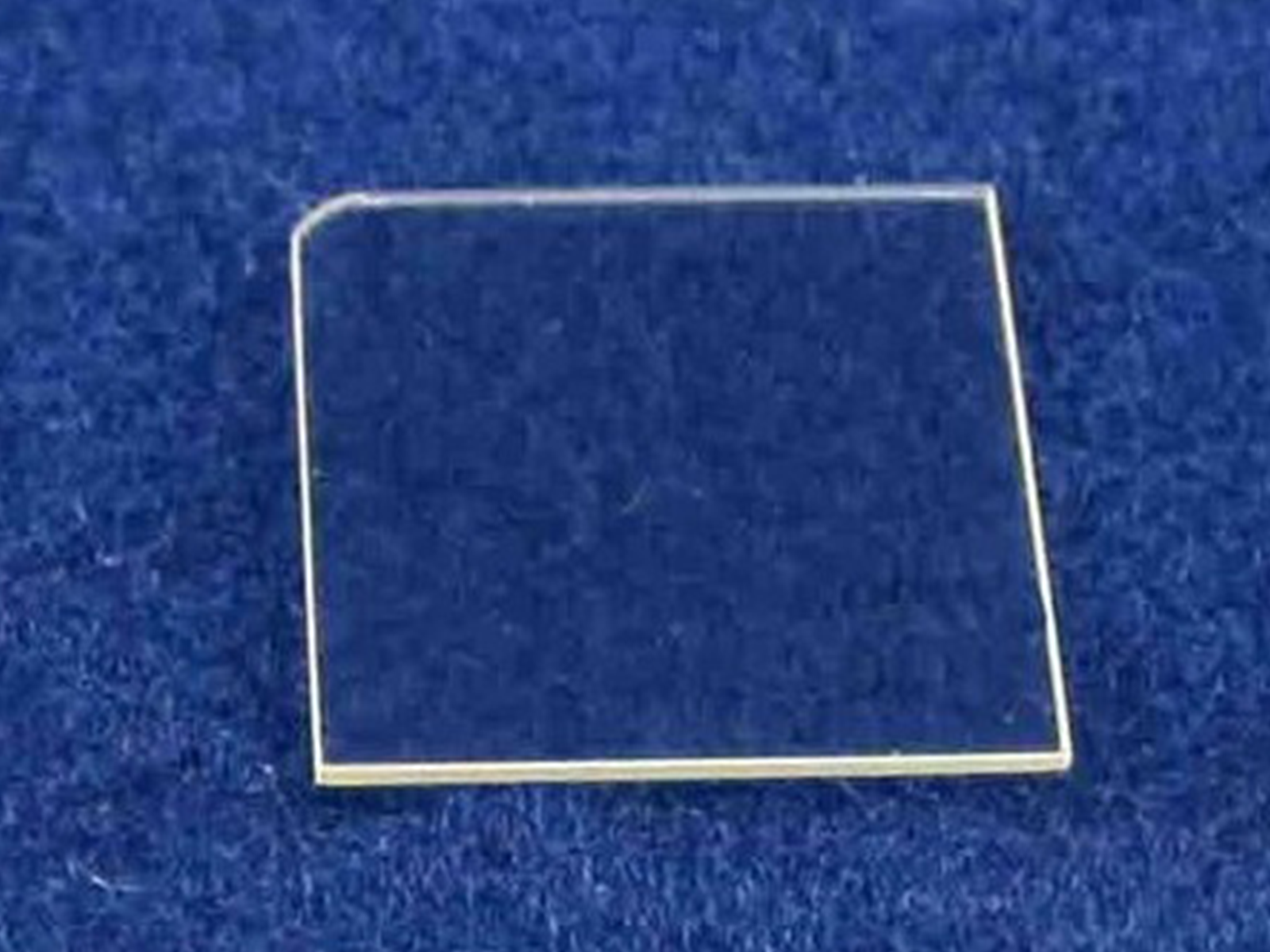 MSE PRO 10 mm x 10.5 mm Fe-Doped Semi-Insulating Gallium Nitride Single Crystal C Plane (0001), Substrates, MSE Supplies LLC, MSE Supplies