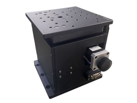 MSE PRO Stepper Motorized Aluminum Alloy Lifting Stages (Travel 75mm, 160x160mm) - MSE Supplies LLC