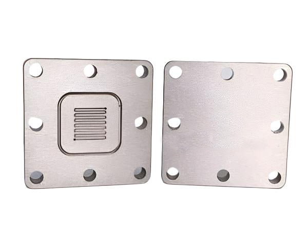 10cm² AEM Electrolyzer Hardware - Serpentine Flow Field, Ni + Ni End Plate, Electrochemical Products, MSE Supplies LLC, MSE Supplies