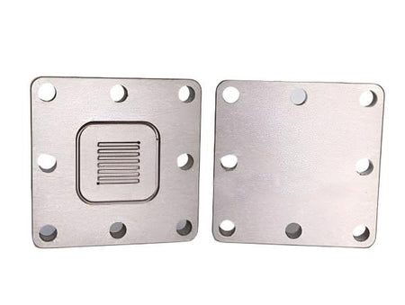 10cm² AEM Electrolyzer Hardware - Serpentine Flow Field, Ni + Ni End Plate, Electrochemical Products, MSE Supplies LLC, MSE Supplies