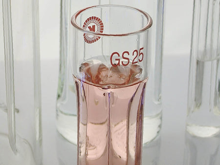 Kinematica Polytron® Dispersing Vessel GS 15/GS 25/GS 40/GS 50/GS 60 / Cloverleaf-Like Shaped Dispersing Vessel Made of Borosilicate, Stirrers, Kinematica, MSE Supplies