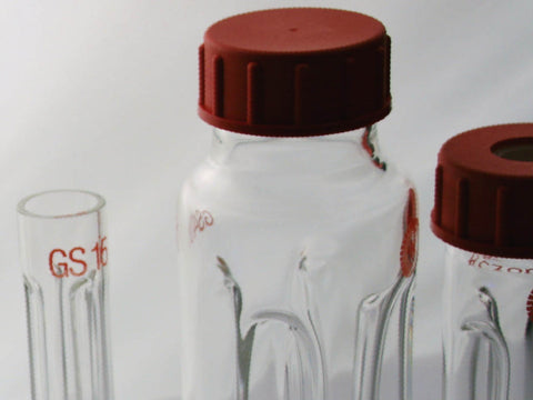 Kinematica Polytron® Dispersing Vessel GS 15K/GS 25K/GS 40K/GS 50K/GS 60K / Cloverleaf-Like Shaped Dispersing Vessel Made of Borosilicate, Stirrers, Kinematica, MSE Supplies