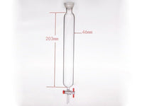 MSE PRO Ball Grinding Mouth Chromatography Column, φ46mm, Effective Length: 203mm, 2mm Aperture, 35/20 - MSE Supplies LLC