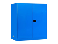 MSE PRO 110 Gallon 2-Door Corrosive Blue Storage Cabinet, Manual Close, Laboratory Supplies, MSE Supplies LLC, MSE Supplies