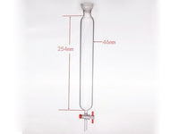 MSE PRO Ball Grinding Mouth Chromatography Column, φ46mm, Effective Length: 254mm, 2mm Aperture, 35/20