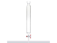 MSE PRO Grinding Mouth Chromatography Column with Sand Plate Ball, φ46mm, Effective Length: 305mm, 2mm Gate Aperture, 35/20