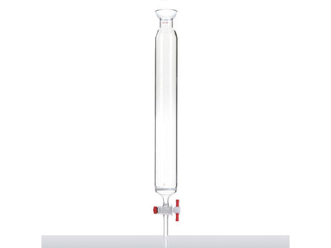 MSE PRO Grinding Mouth Chromatography Column with Sand Plate Ball, φ46mm, Effective Length: 305mm, 2mm Gate Aperture, 35/20