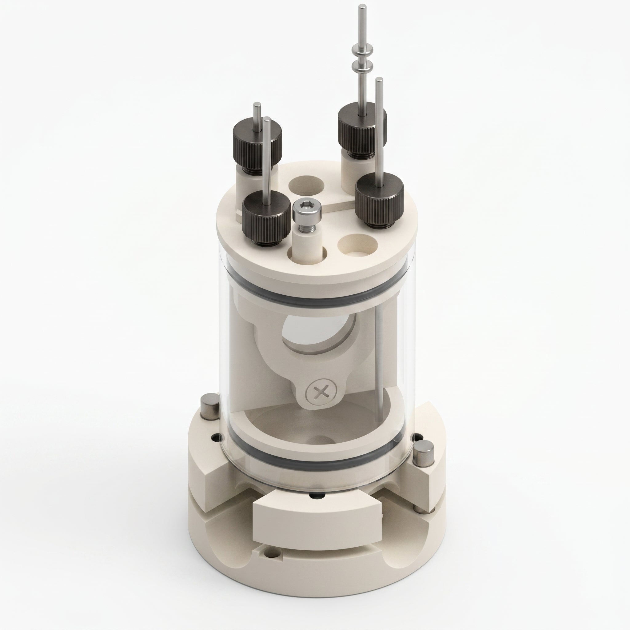 Bottom Mount Electrochemical H-Cell 50 Ml AI image