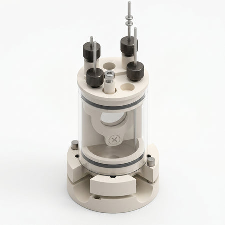 Bottom Mount Electrochemical H-Cell 50 Ml AI image