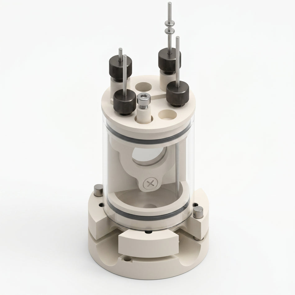 Bottom Mount Electrochemical H-Cell 50 Ml AI image