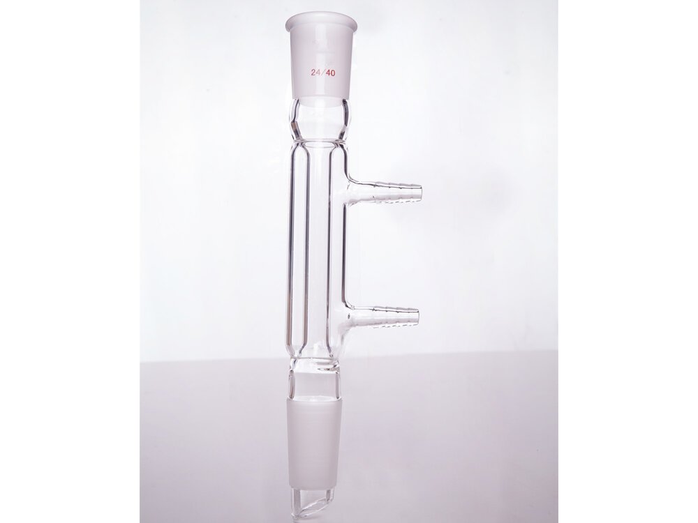 MSE PRO Straight Condenser, 24/40, Effective Length: 100mm, φ10mm Nozzle