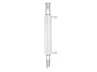 MSE PRO Straight Condenser, 24/40, Effective Length: 250mm, φ10mm Nozzle - MSE Supplies LLC