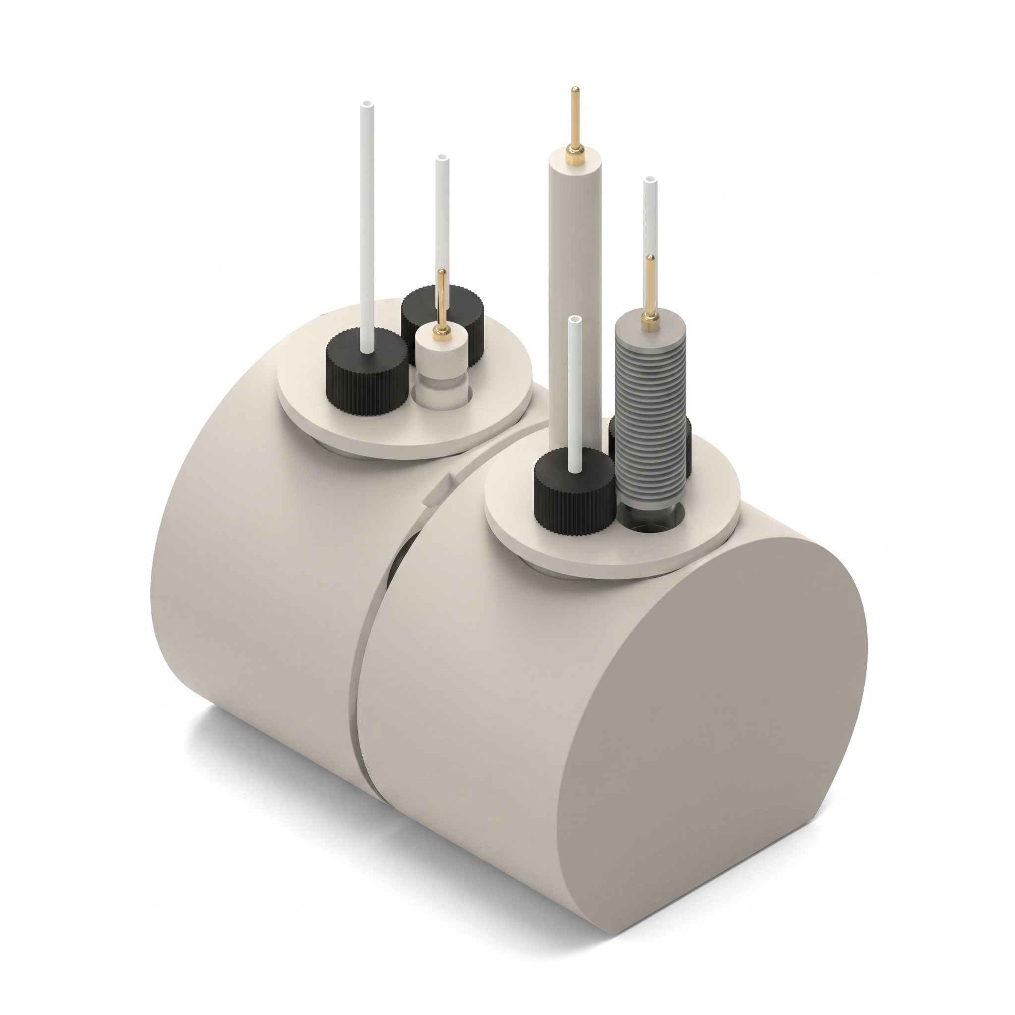 Magnetic Mount Electrochemical H-Cell AI image