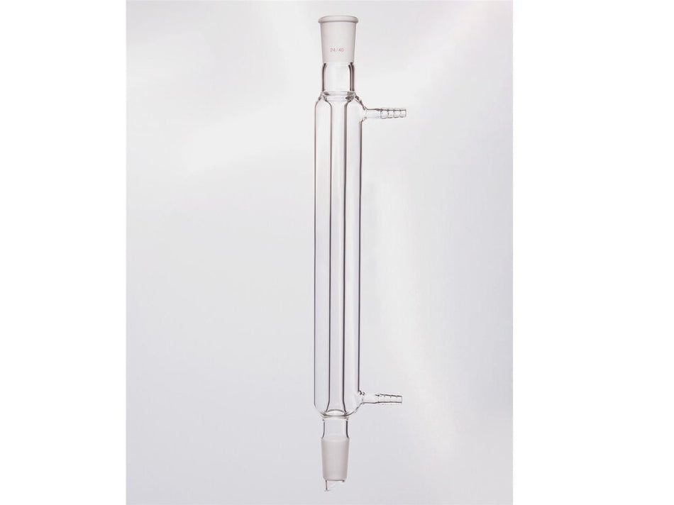 MSE PRO Straight Condenser, 24/40, Effective Length: 300mm, φ10mm Nozzle - MSE Supplies LLC