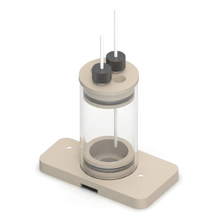Quartz Crystal Microbalance Electrochemical Cell AI image