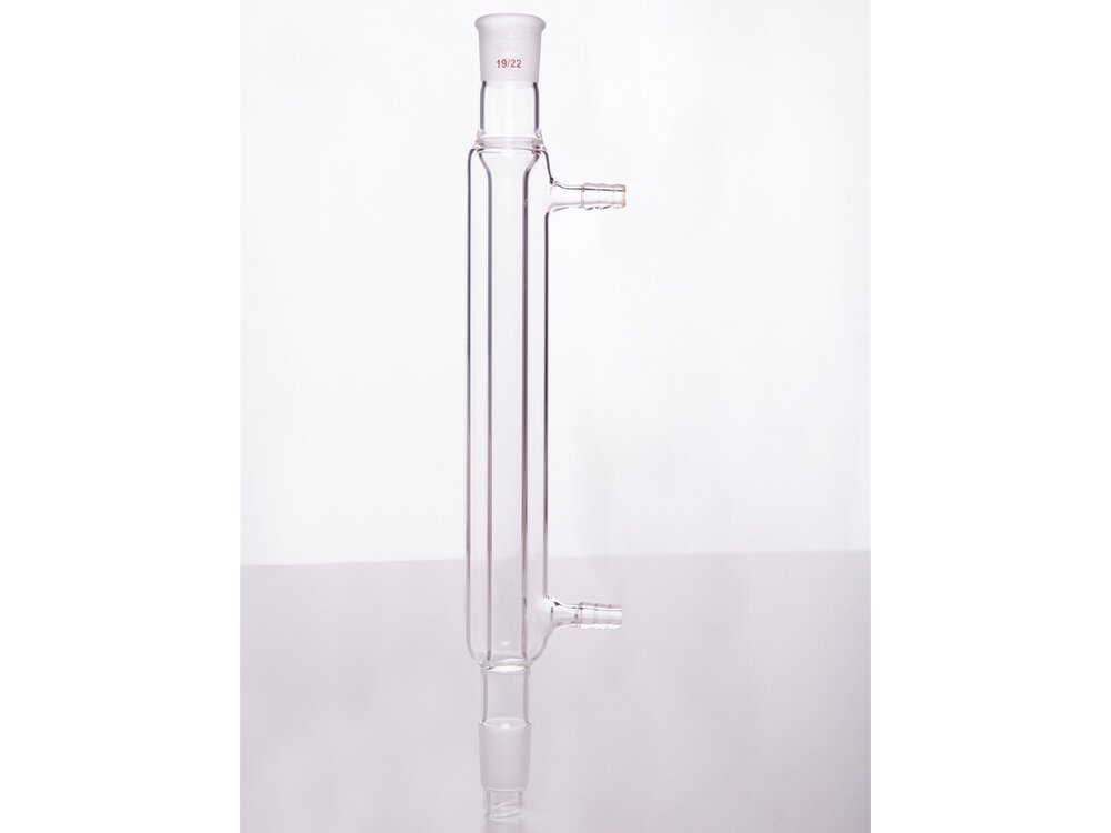 MSE PRO Straight Condenser, 19/22, Effective Length: 180mm, φ8mm Nozzle