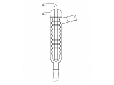 MSE PRO New Ball Cooling Core, High Efficiency Cooler, 24/40-34/45, Effective Length: 335mm, φ10mm Small Nozzle