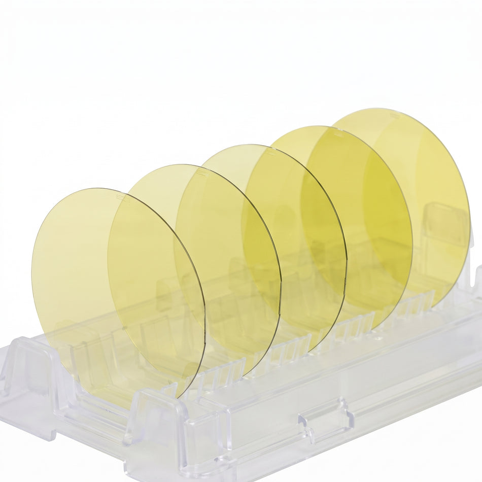 6 in Silicon Carbide Wafers 4H-SiC N-Type or Semi-Insulating AI image