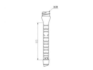 MSE PRO Micro-Spike Fractionation Column, 14/10