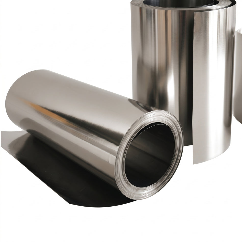 MSE PRO Titanium Foil (150 x 150 x 0.25 mm) for Battery, Fuel Cell and Solar Cell Research AI image
