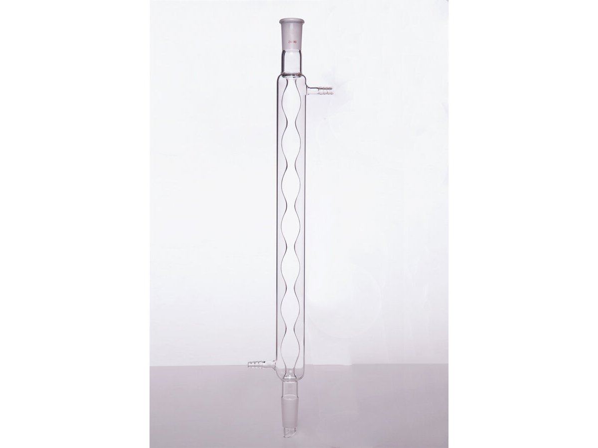 MSE PRO Spherical Condenser, 24/40, Effective Length: 400mm, φ10mm Nozzle