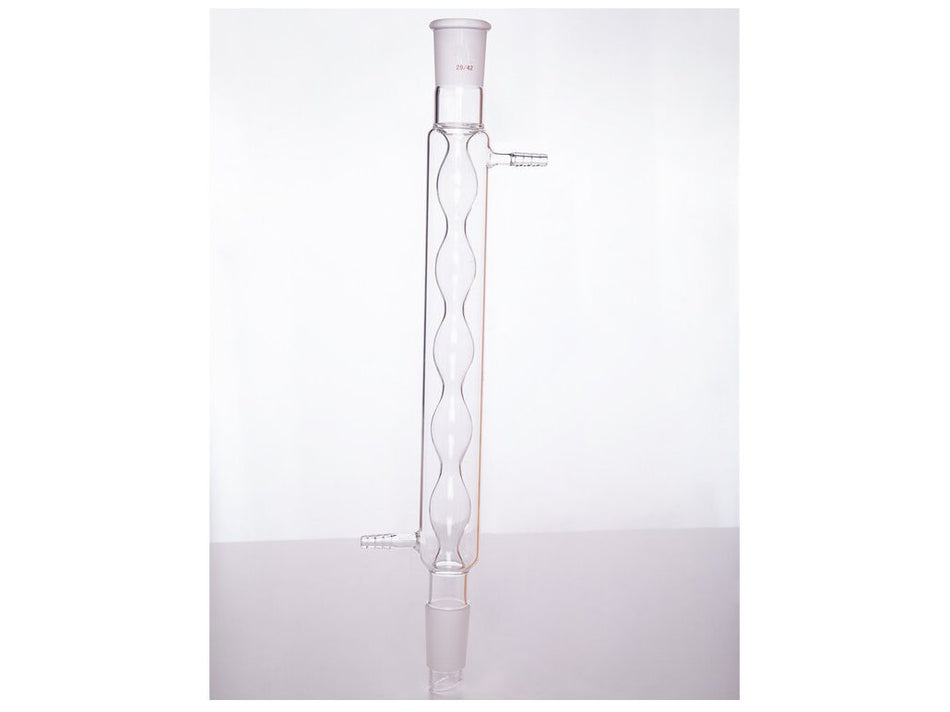 MSE PRO Spherical Condenser, 29/42, Effective Length: 300mm, φ10mm Nozzle - MSE Supplies LLC