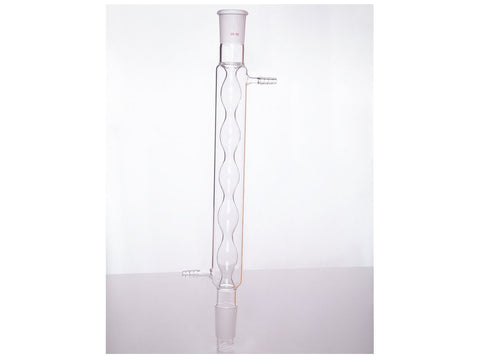 MSE PRO Spherical Condenser, 29/42, Effective Length: 300mm, φ10mm Nozzle - MSE Supplies LLC