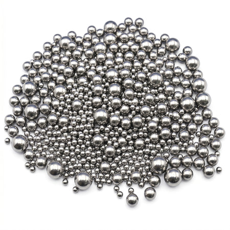 MSE PRO Milling Media Set for 500 ml 440C SS Roller Mill Jar AI image