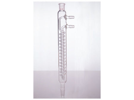MSE PRO Snake Type Reflux Condenser, High Efficiency, 24/40, Interlayer Length 125mm, φ8mm Small Nozzle - MSE Supplies LLC