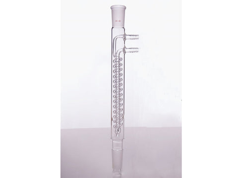 MSE PRO Snake Type Reflux Condenser, High Efficiency, 24/40, Interlayer Length 175mm, φ10mm Small Nozzle - MSE Supplies LLC