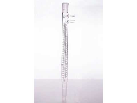MSE PRO Snake Type Reflux Condenser, High Efficiency, 24/40, Interlayer Length 275mm, φ10mm Small Nozzle - MSE Supplies LLC