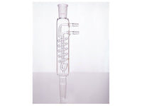 MSE PRO High Capacity Reflux Condenser, 24/40, Condenser Length: 125mm, φ10mm Nozzle - MSE Supplies LLC