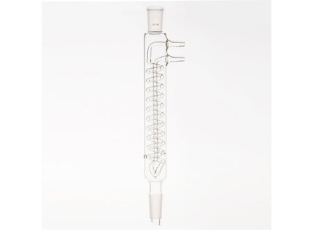 MSE PRO High Capacity Reflux Condenser, 24/40, Condenser Length: 200mm, φ10mm Nozzle - MSE Supplies LLC
