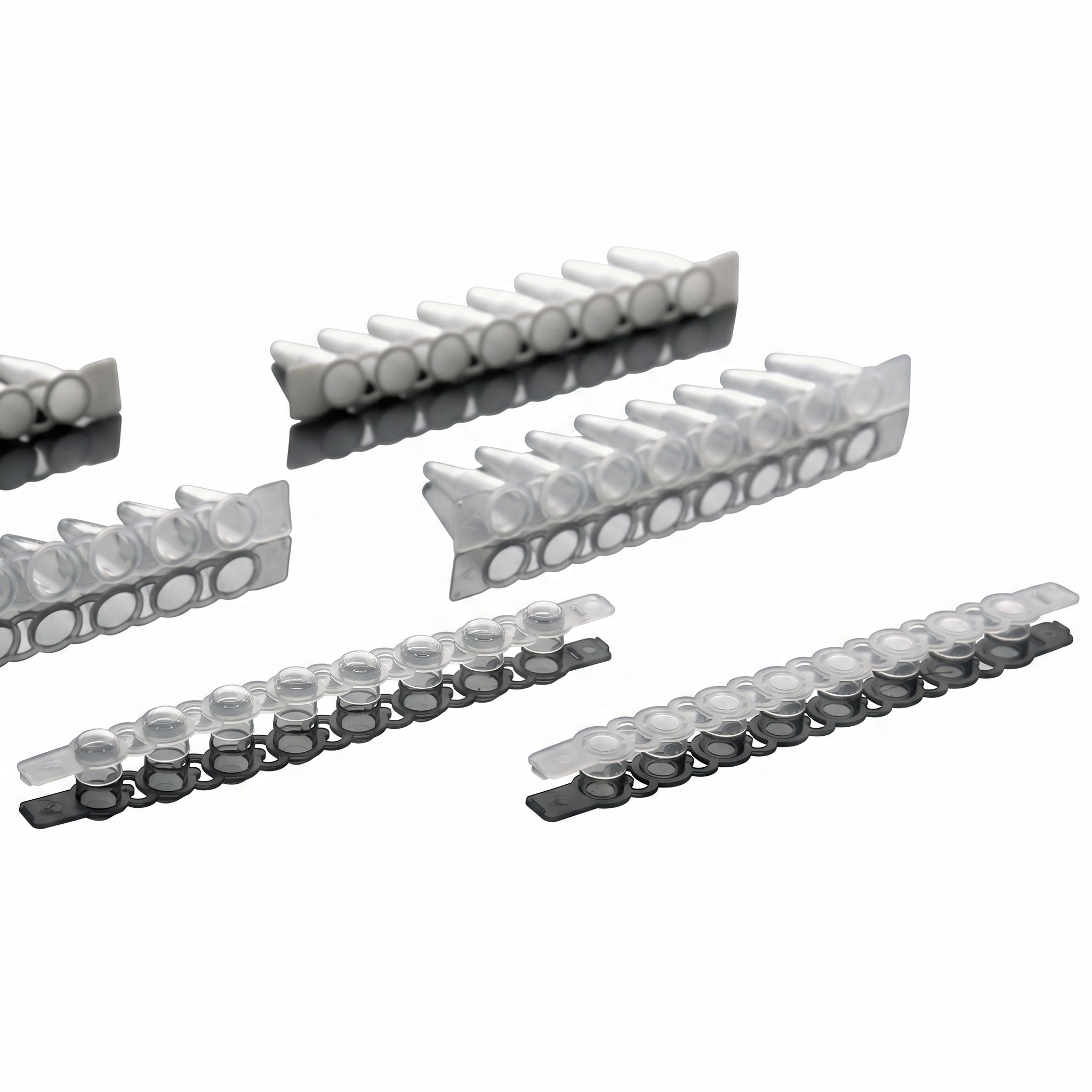 NEST PCR 8-Strip Tubes and Caps AI image
