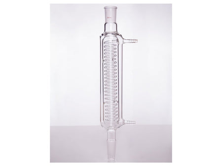 MSE PRO Snake-Shaped Condenser with Sandwich, 24/40, Sandwich Length 250mm, φ10mm Small Nozzle