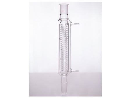 MSE PRO Snake-Shaped Condenser with Sandwich, 29/42, Sandwich Length 250mm, φ10mm Small Nozzle