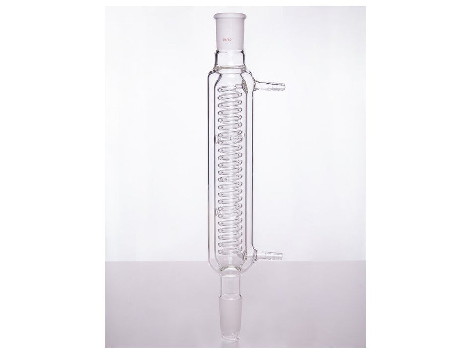 MSE PRO Snake-Shaped Condenser with Sandwich, 29/42, Sandwich Length 250mm, φ10mm Small Nozzle