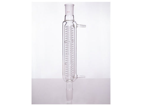 MSE PRO Snake-Shaped Condenser with Sandwich, 29/42, Sandwich Length 250mm, φ10mm Small Nozzle