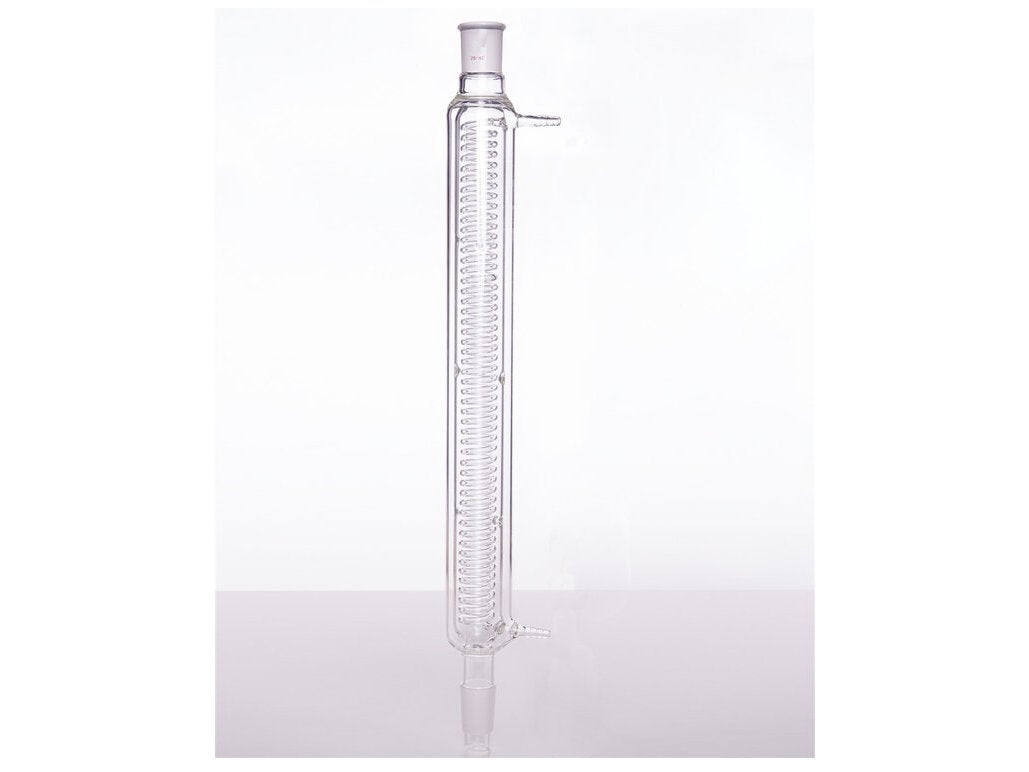 MSE PRO Snake-Shaped Condenser with Sandwich, 29/42, Sandwich Length 500mm, φ10mm Small Nozzle