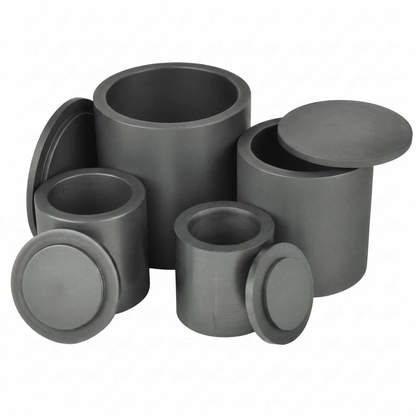 MSE PRO High Purity Graphite Crucible with Lid AI image