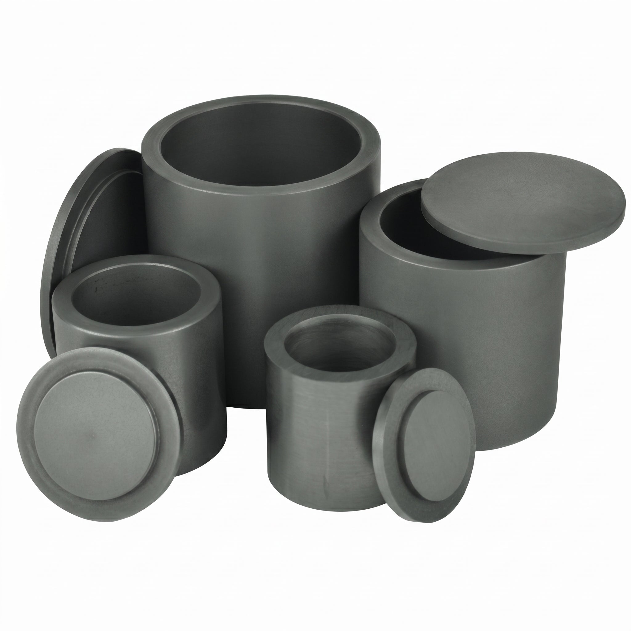 MSE PRO High Purity Graphite Crucible with Lid AI image