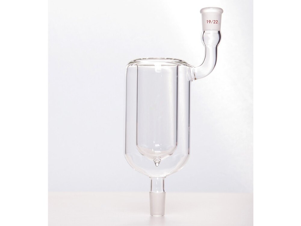 MSE PRO Micro Dewar Condenser, 90°, 14/20, Inner Tube Depth: 90mm, Inner Diameter: 31mm - MSE Supplies LLC