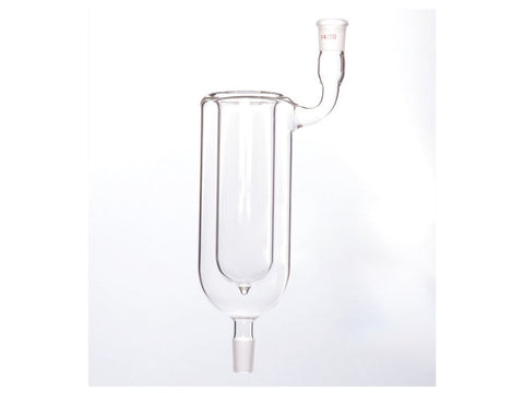 MSE PRO Micro Dewar Condenser, 90°, 14/20, Inner Tube Depth: 120mm, Inner Diameter: 31mm - MSE Supplies LLC