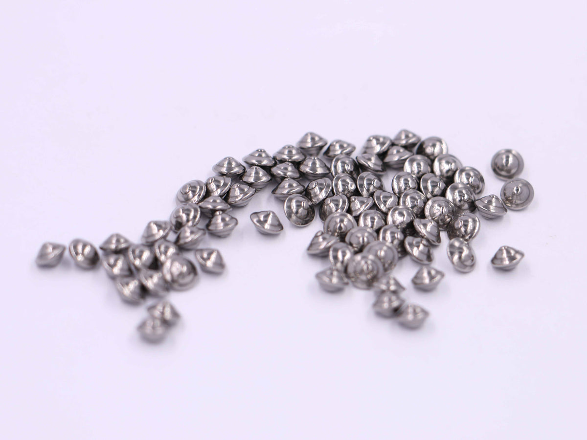 2*3 mm Flying Saucer Steel Balls Milling Media, 1 kg - MSE Supplies LLC