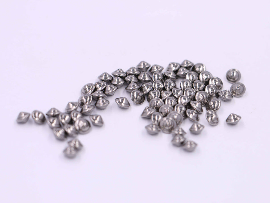 2*3 mm Flying Saucer Steel Balls Milling Media, 1 kg - MSE Supplies LLC