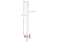 MSE PRO PTFE Gate Column, φ17mm, Effective Length: 254mm