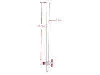 MSE PRO PTFE Gate Column, φ10mm, Effective Length: 400mm - MSE Supplies LLC