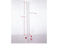 MSE PRO PTFE Gate Column with Sand Plate, φ17mm, Effective Length: 203mm - MSE Supplies LLC