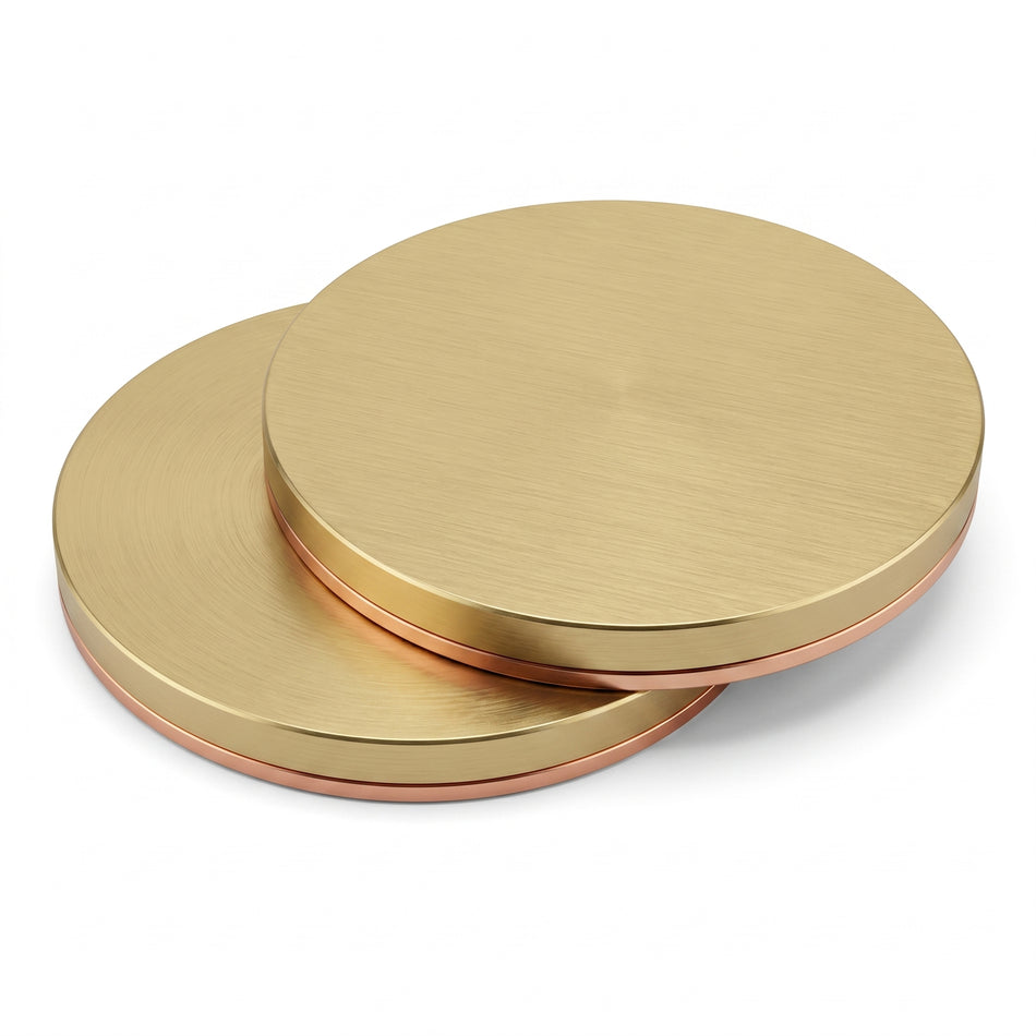 MSE PRO Elastomer Bonding on Cu Backing Plate for Sputtering Targets AI image